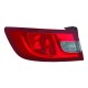 Renault Clio 2012-2016 Outer (Wing) Rear Light Unit Passenger Side